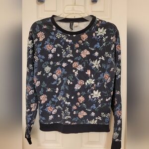 H&M Floral Print Sweatshirt